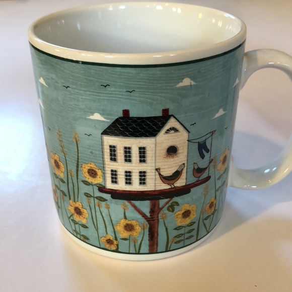 Bird Mugs, Vintage, Warren Kimble, Set of 2 - Picture 4 of 6